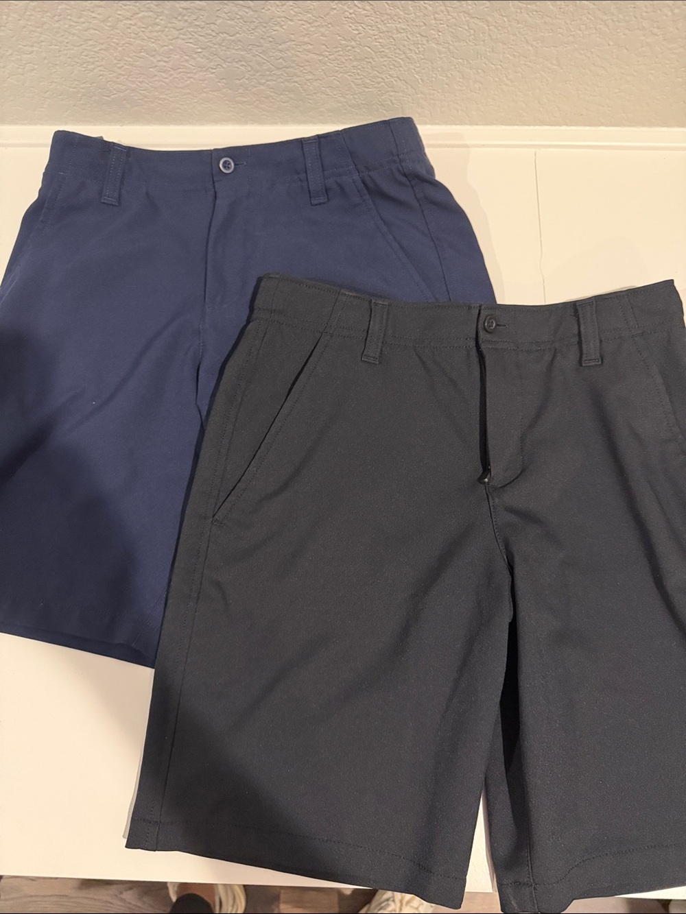 Pair of Under Armour Kids Shorts in Navy and Black